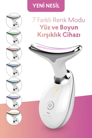 3 Modlu EMS Yüz Ve Boyun Masaj Cihazı