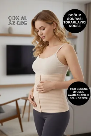 Sezaryen Sonrası Lohusa Toparlayıcı Korse Ten