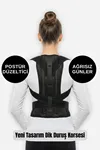 Unisex Balenli Kamburluk Dik Duruş Korsesi