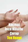 İnce Hayalet Toparlayıcı Külotlu Çorap Ten