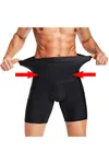 Erkek Korseli Boxer Bel Sıkılaştırıcı Siyah